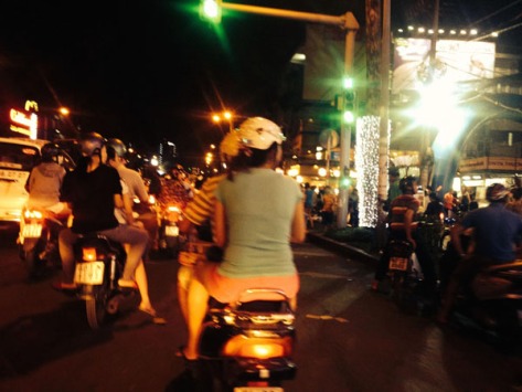 Night driving @ Saigon