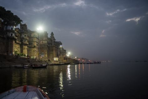 Ganga and Ghats in Varanasi, travel to India