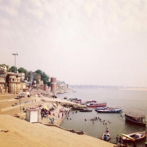 Assi Ghat, travelling Varanasi, India
